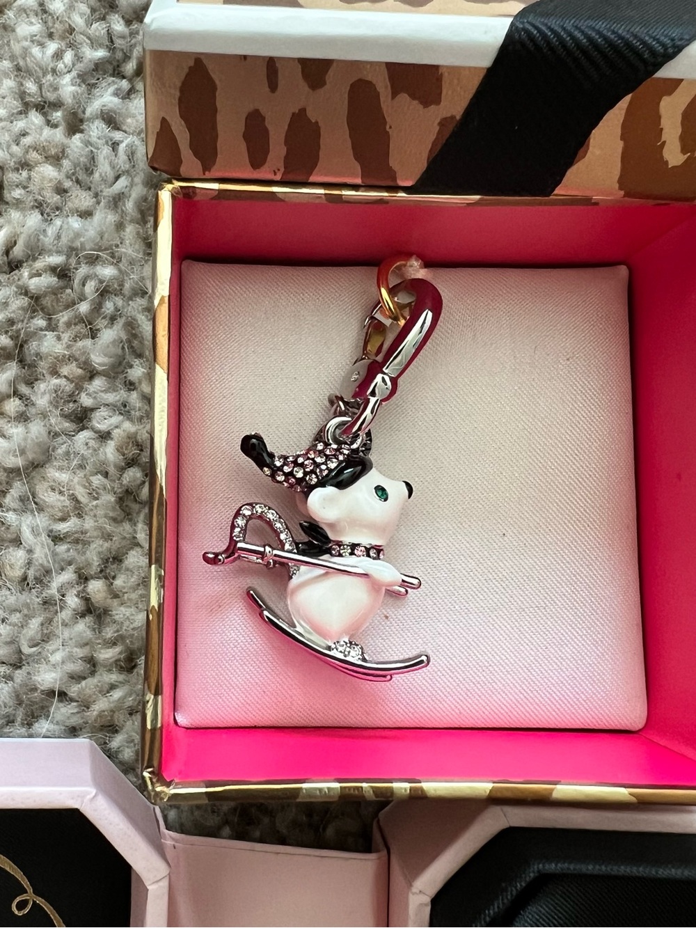Juicy Couture Charm Keychain Trio - Picture 2 of 4